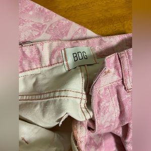 UO pink butterfly pants